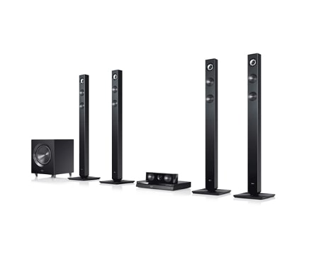 LG Home-cinéma Blu-ray 3D, 1100W, Compatible iPod/iPhone/iPad