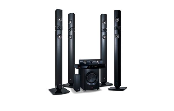 LG Home-cinéma Blu-ray 3D, 1200W, enceintes en fibre d'aramide, Smart TV