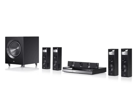 Home-cinéma Blu-ray 3D, 1600W, technologie "LG Cinema 3D Sound"
