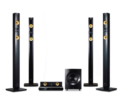 LG Home-cinéma 9.1, Blu-ray 3D, 1460W, enceintes en fibre d'aramide, Smart TV