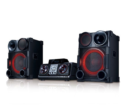 LG Mini-Chaîne CD, 2300W, USBx2, Bluetooth, Auto DJ