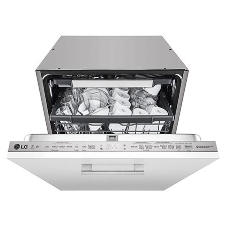 Lave-vaisselle encastré LG QuadWash avec TrueSteam