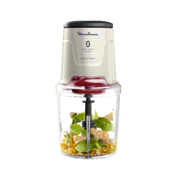 Moulinex Easy Press, Hachoir électrique, 600 W, 4 lames, Ecru