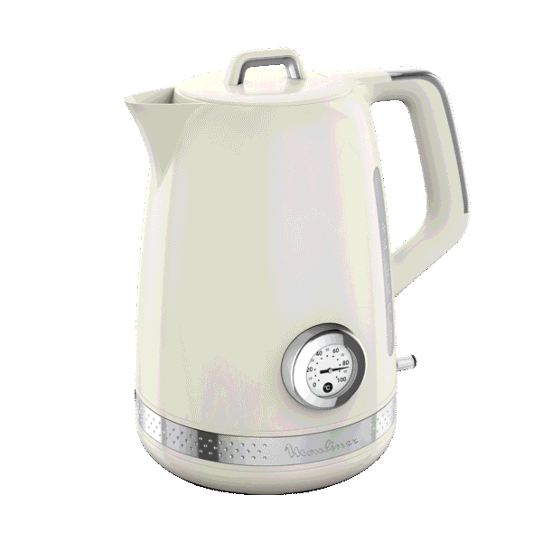 Moulinex Bouilloire, Soleil, 1,7 L, Indicateur de température, Ivoire