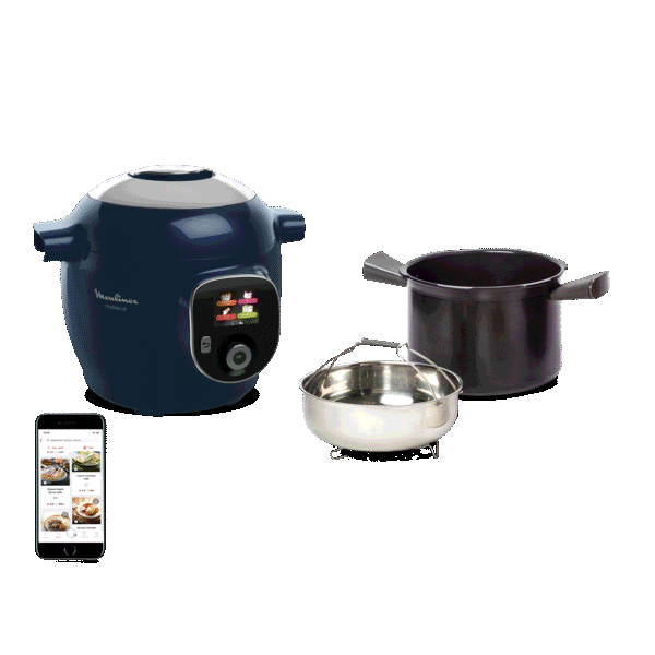 Moulinex Cookeo+ 150 recettes Bleu