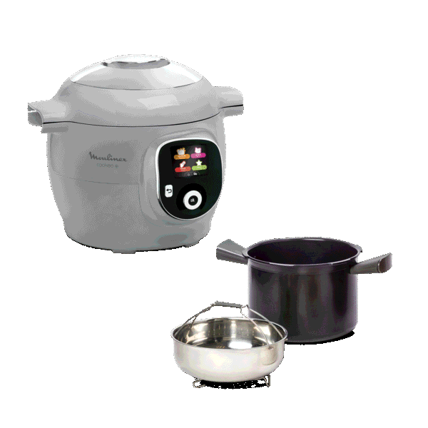 Moulinex Cookeo+ 80 recettes Gris