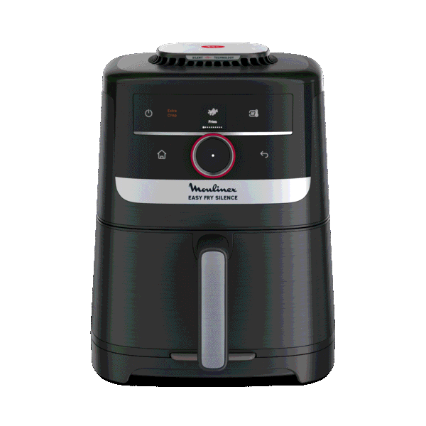 Moulinex Easy Fry Smart & Silence, 5L, Air fryer, Noir