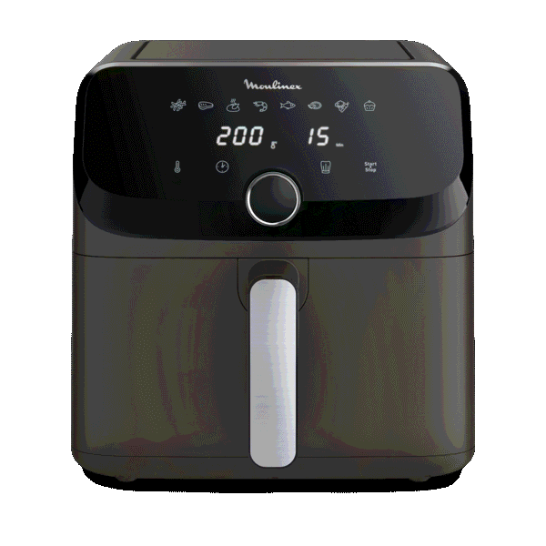 Moulinex Easy Fry Mega, 7.5L, Air fryer, Gris charbon