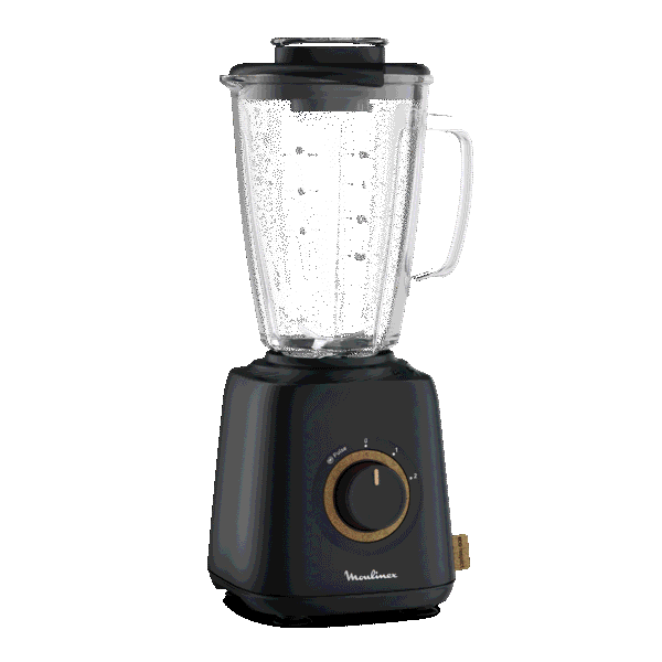 Moulinex Intention, Blender, Bol verre 1.75L, 800W, 2 vitesses, 4 lames