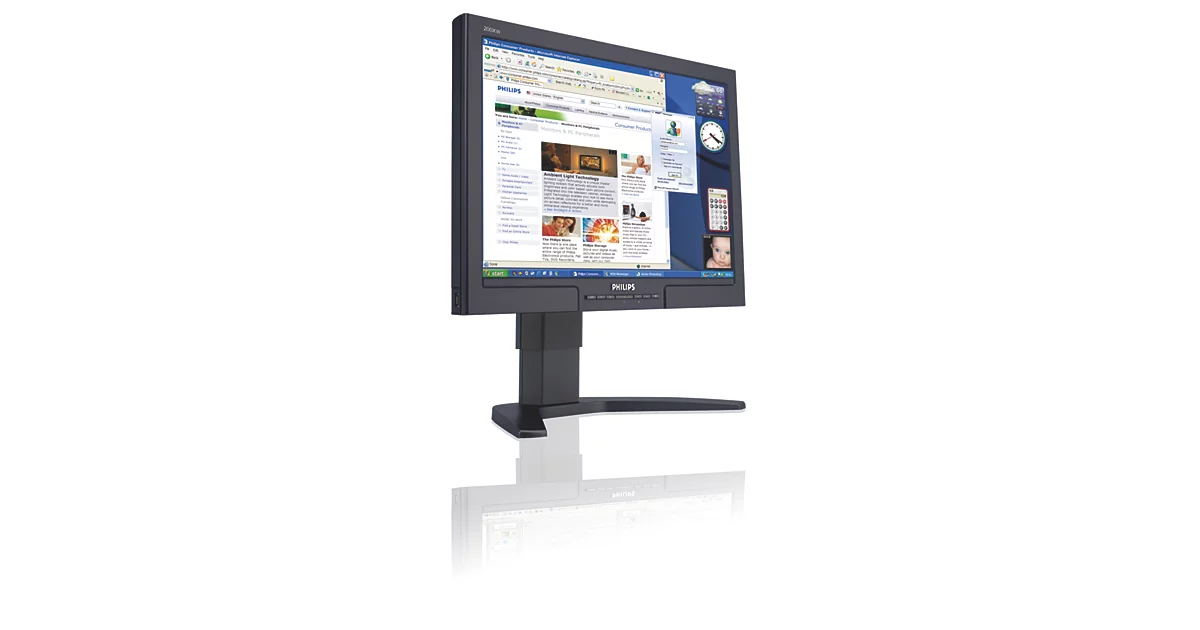 Philips Moniteur LCD écran large