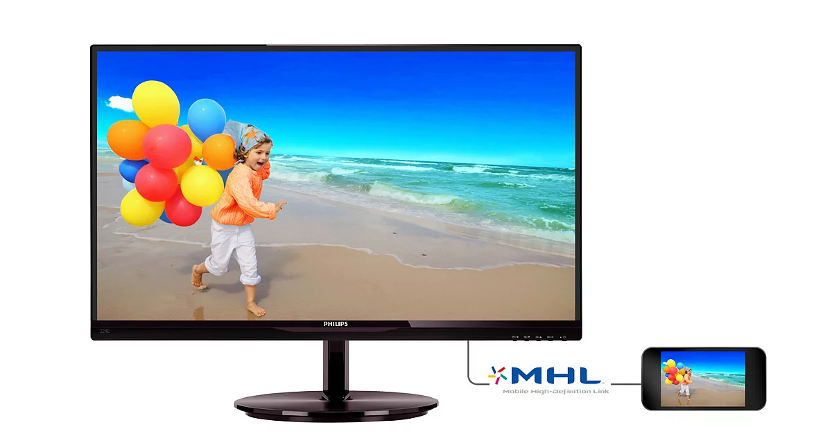 Philips Moniteur LCD avec SmartImage Lite