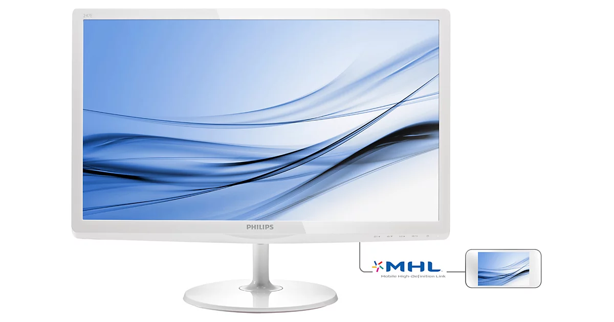Philips Moniteur LCD avec technologie SoftBlue