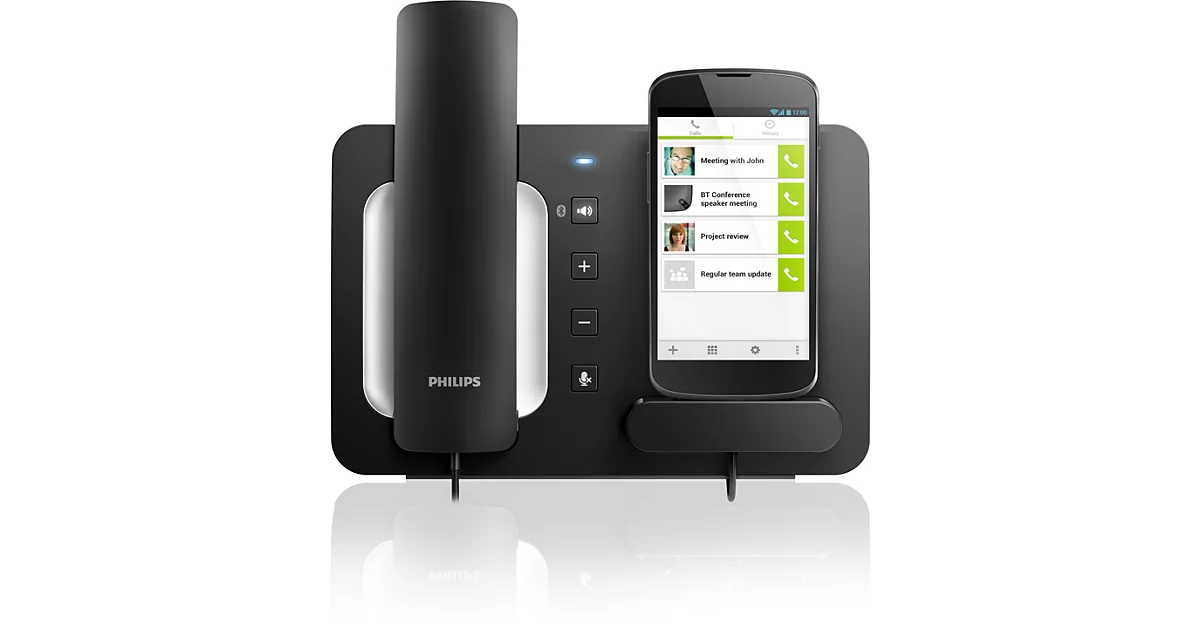 Philips Station de charge avec haut-parleur WeCall BT
