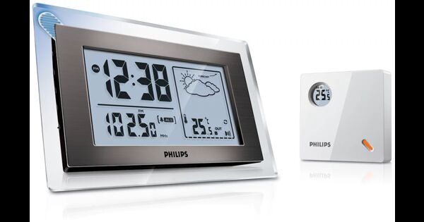 Philips Radio-réveil station météo