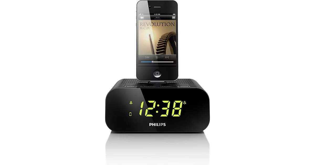 Philips Radio-réveil pour iPod/iPhone