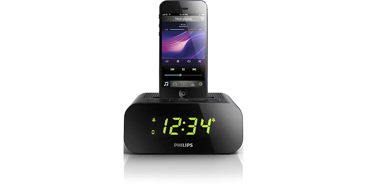 Philips Radio-réveil pour iPod/iPhone