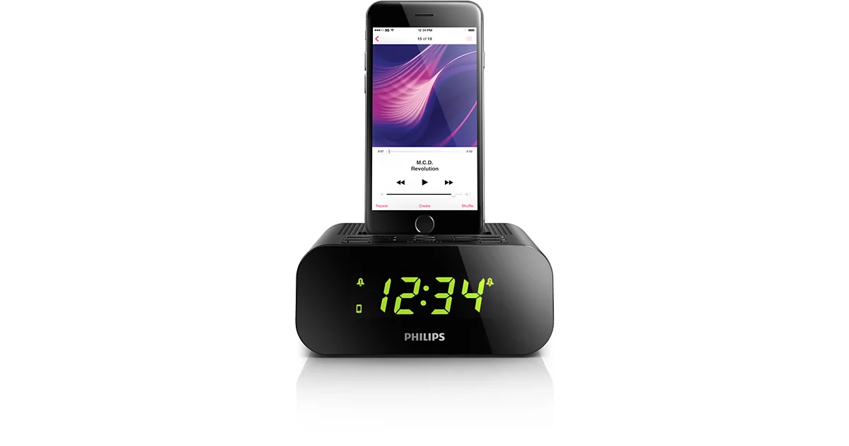 Philips Radio-réveil pour iPod/iPhone