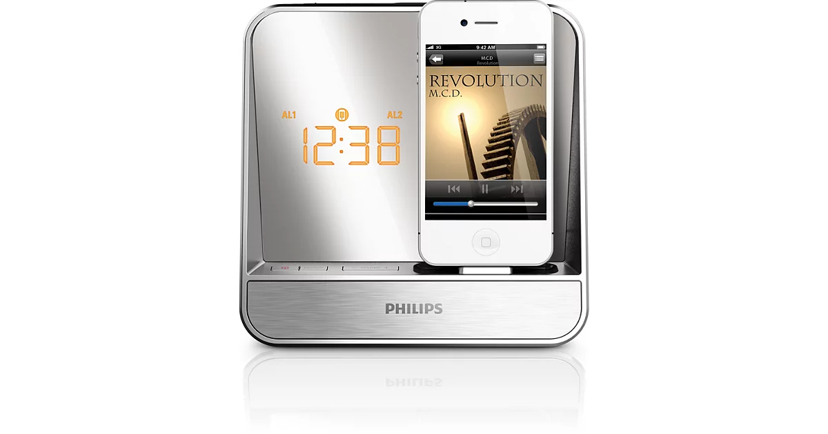 Philips Radio-réveil pour iPod/iPhone