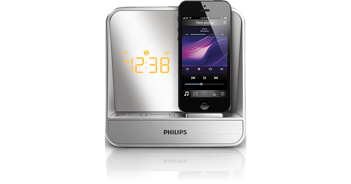 Philips Radio-réveil pour iPod/iPhone