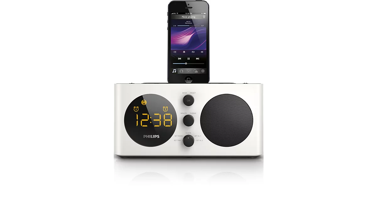 Philips Radio-réveil pour iPod/iPhone