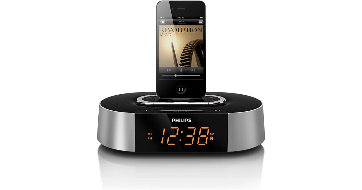 Philips Radio-réveil pour iPod/iPhone
