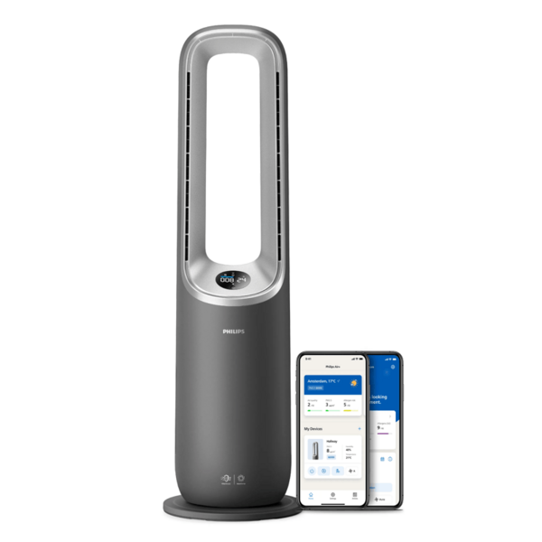 Philips Purificateur d air ventilateur et chauffage 3 en 1 air performer série 8000 AMF870/15