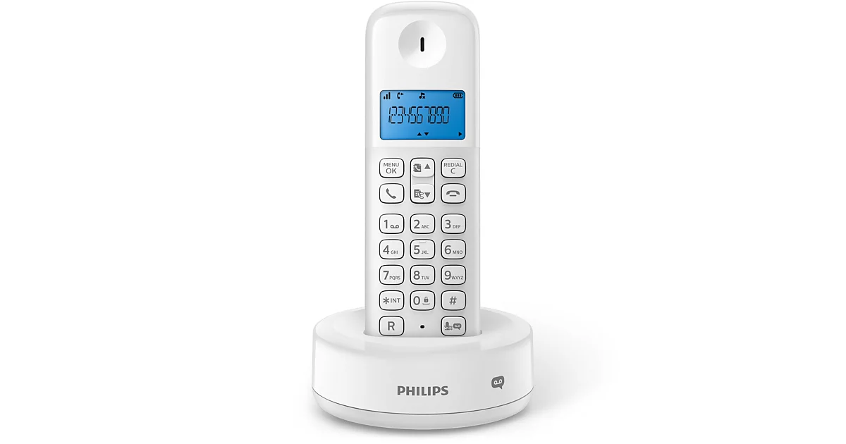 Philips Téléphone fixe sans fil avec répondeur