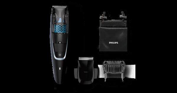 Philips Beardtrimmer series 7000 Tondeuse barbe avec système d'aspiration