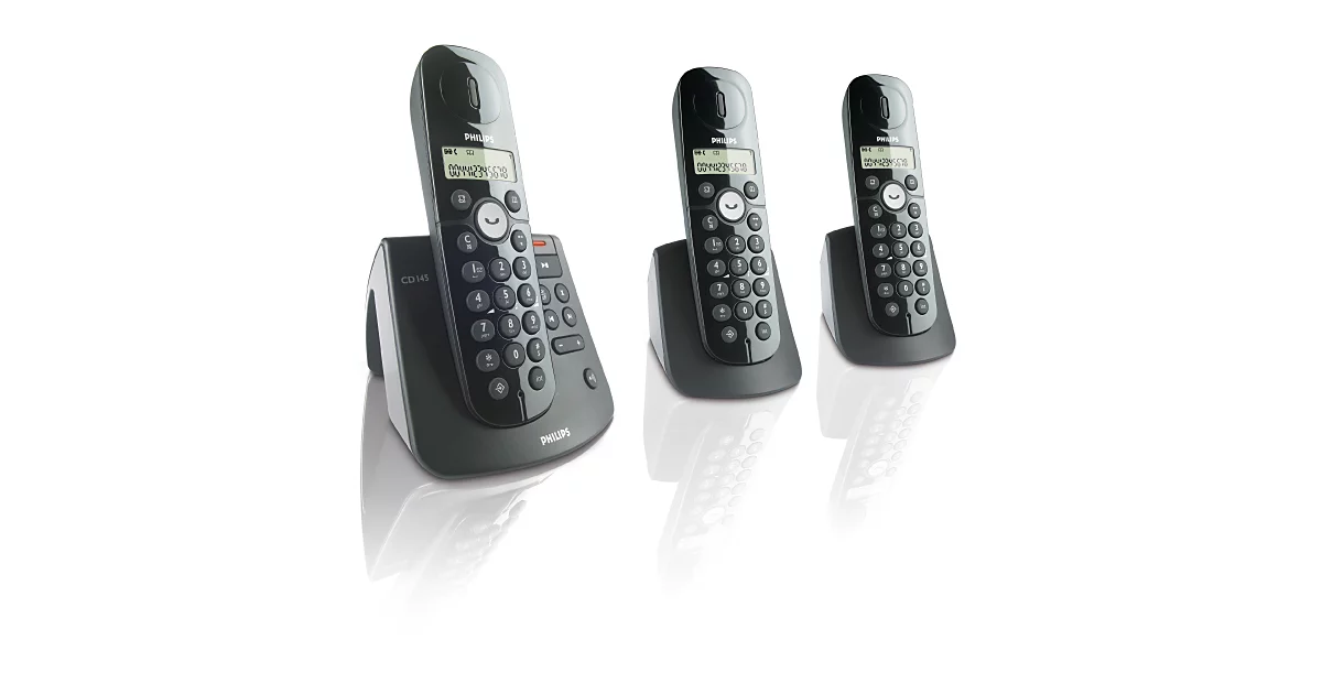 Philips Téléphone sans fil avec répondeur