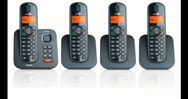 Philips Téléphone sans fil avec répondeur