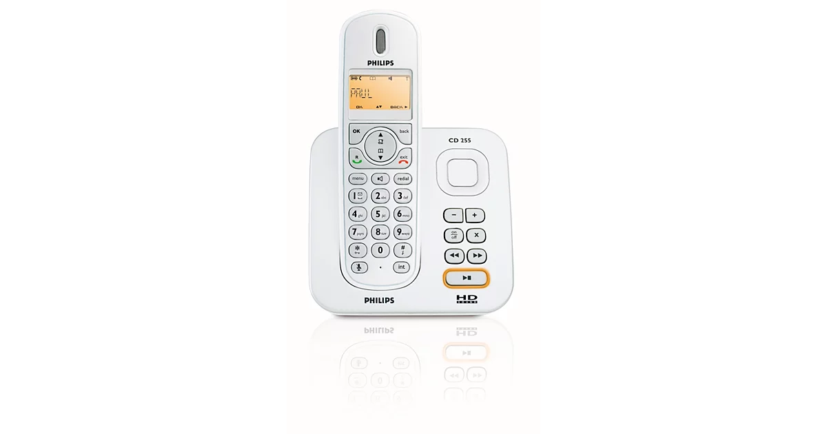 Philips Téléphone sans fil avec répondeur