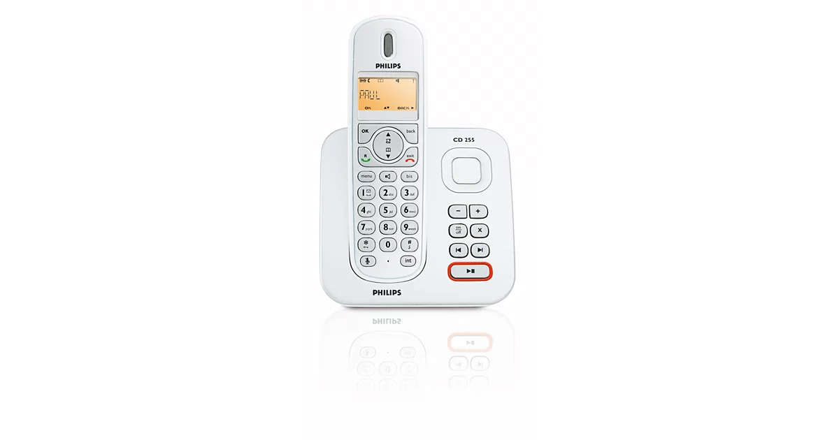 Philips Téléphone sans fil avec répondeur