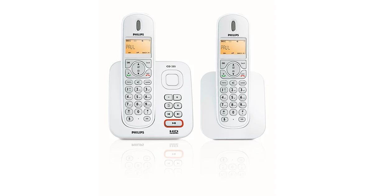 Philips Téléphone sans fil avec répondeur
