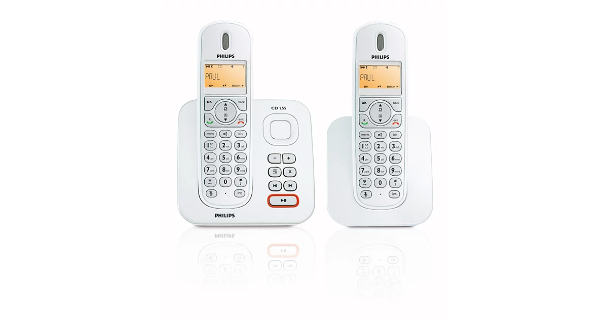 Philips Téléphone sans fil avec répondeur