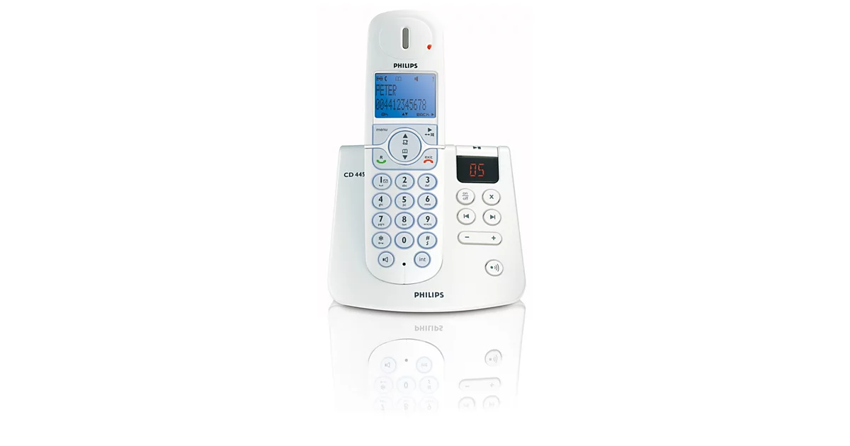 Philips Téléphone sans fil avec répondeur