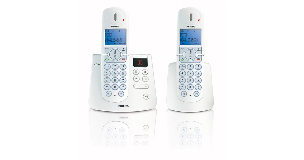 Philips Téléphone sans fil avec répondeur