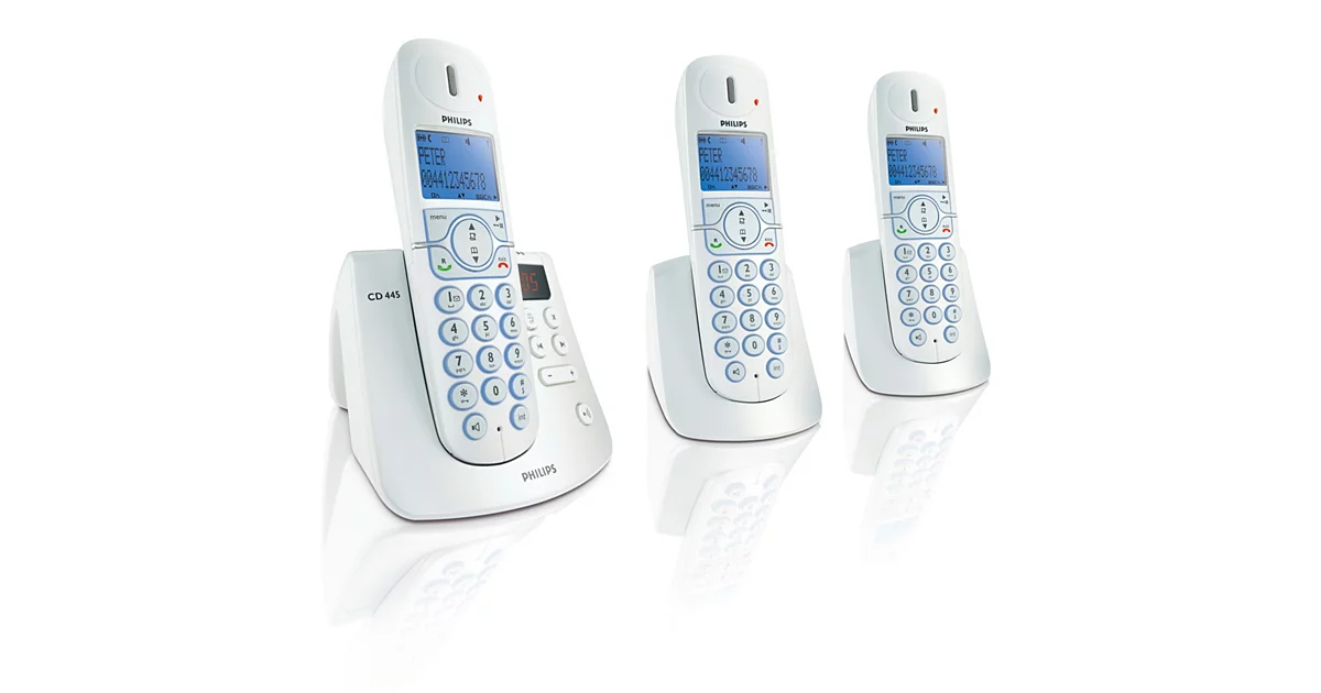 Philips Téléphone sans fil avec répondeur