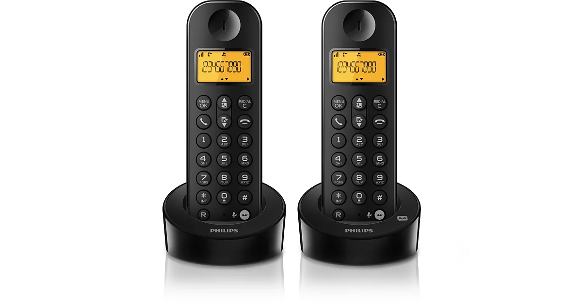 Philips Téléphone fixe sans fil avec répondeur