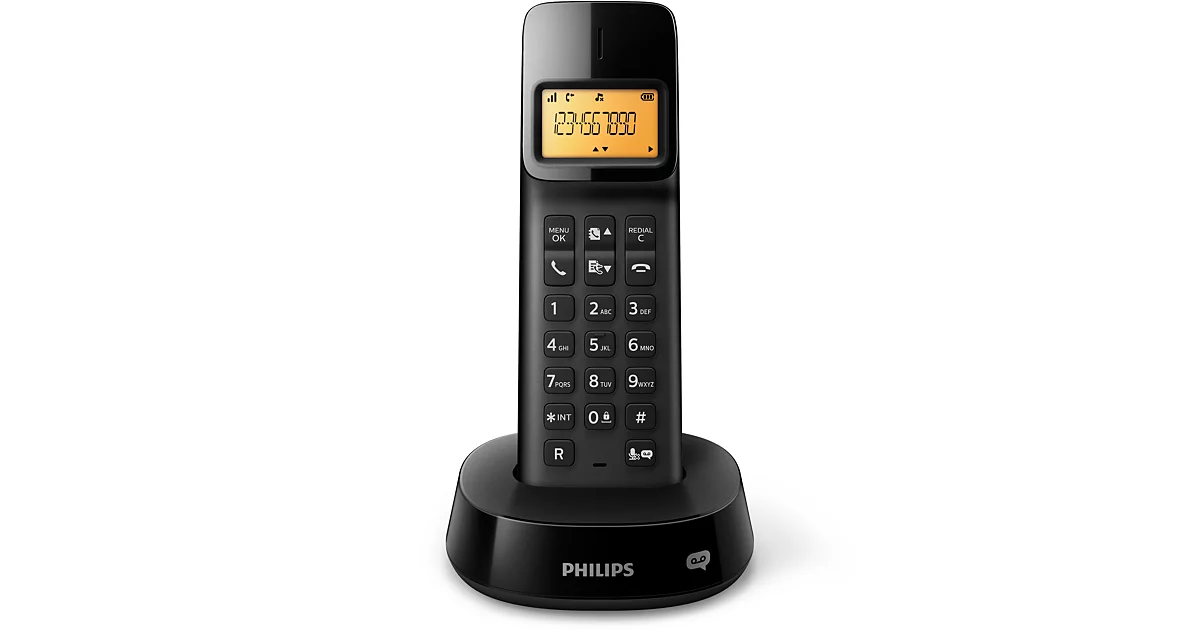 Philips Téléphone fixe sans fil avec répondeur