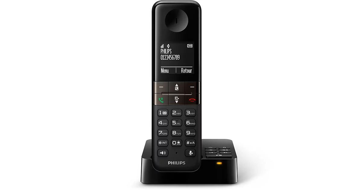 Philips Téléphone fixe sans fil avec répondeur