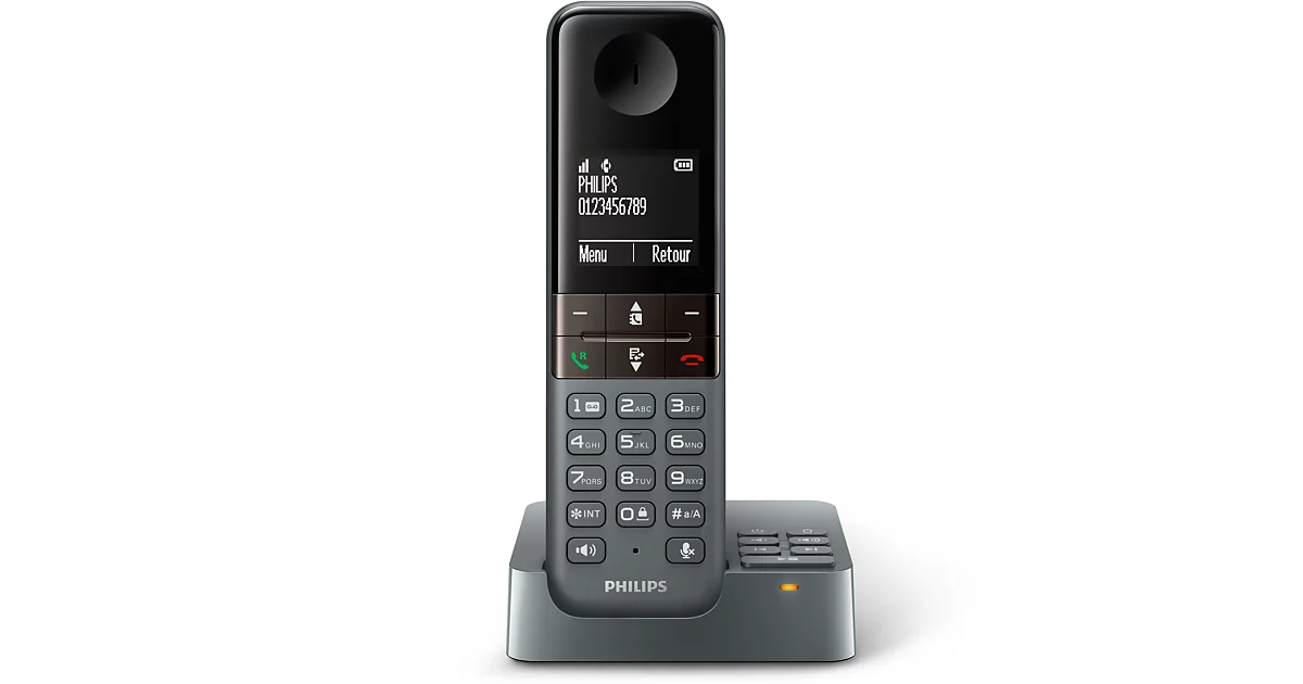 Philips Téléphone fixe sans fil avec répondeur