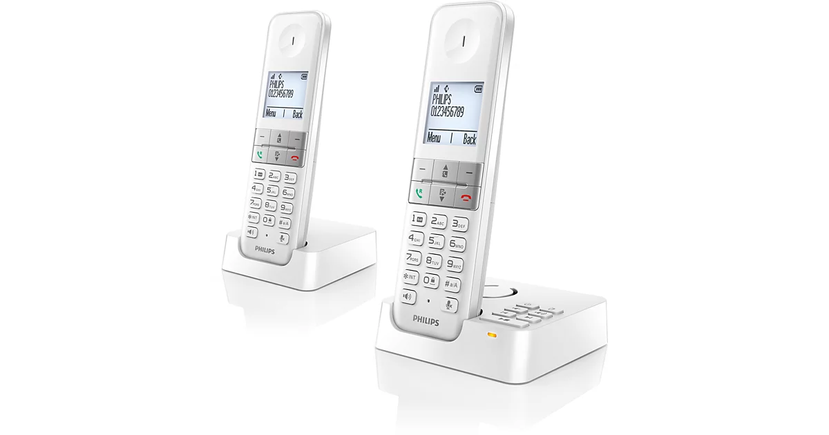 Philips Téléphone fixe sans fil avec répondeur