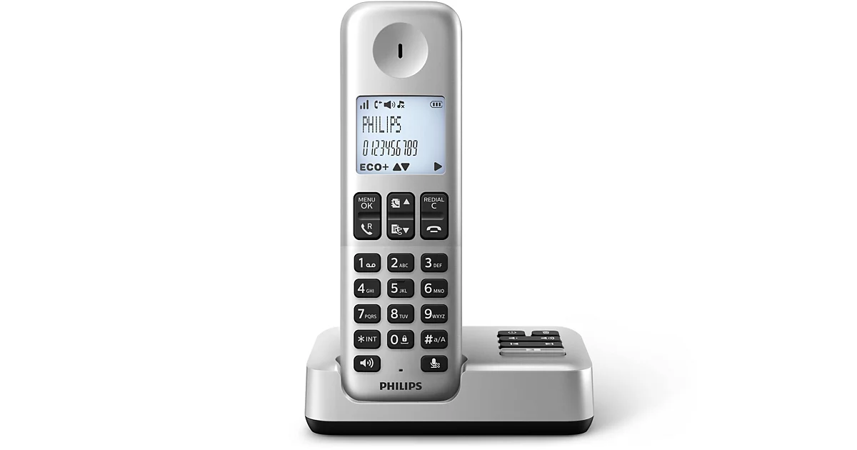 Philips Téléphone fixe sans fil avec répondeur