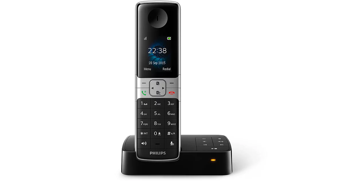 Philips Téléphone fixe sans fil avec répondeur