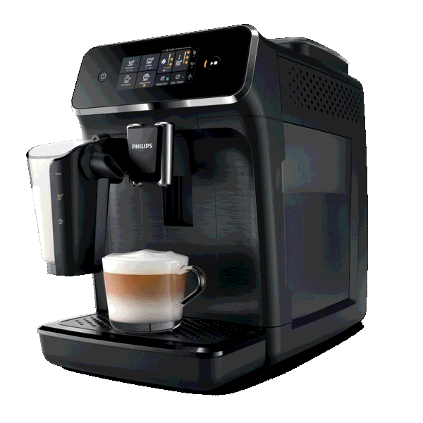 Philips Série 2200 Expresso broyeur - machine à café 4 boissons, noir LatteGo EP2230/10