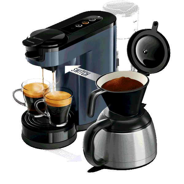 Philips Switch 3 packs de café inclus HD7891/79