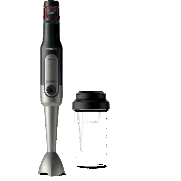 Philips Viva Collection Mixeur plongeant ProMix + gourde HR2650/90