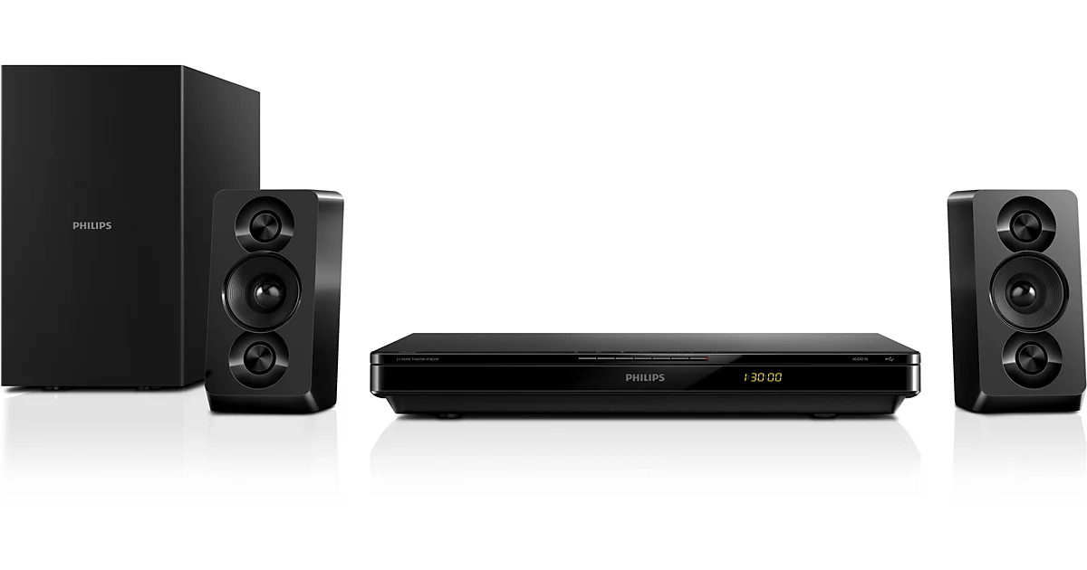 Philips Home Cinéma Blu-ray 3D 2 enceintes