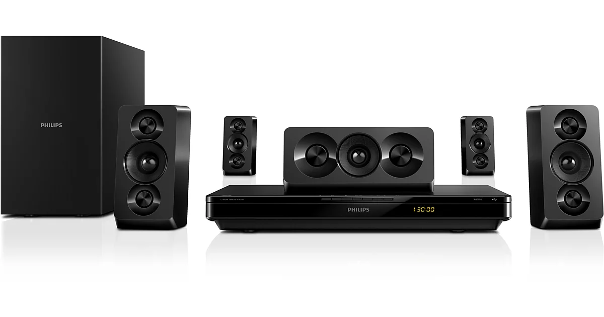 Philips Home Cinéma Blu-ray 3D 5 enceintes