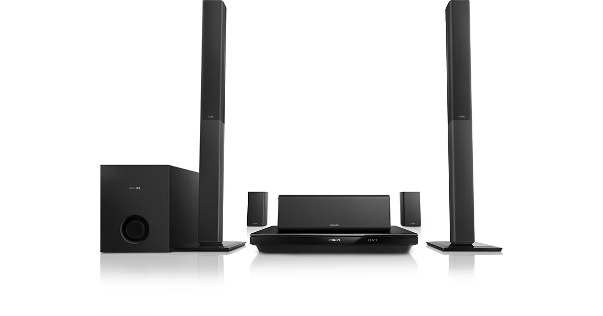 Philips Home Cinéma Blu-ray 3D 5 enceintes